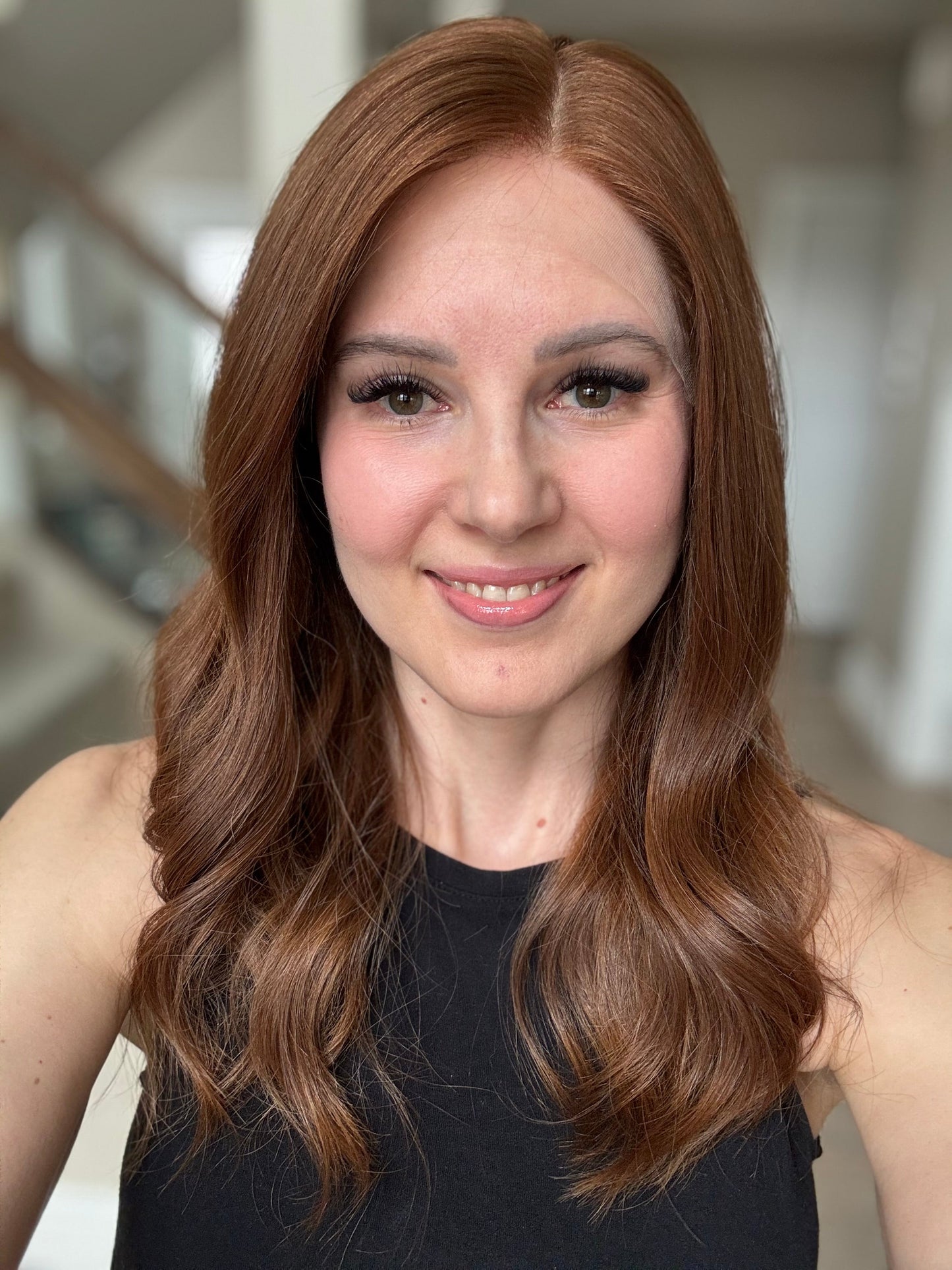 Euro Wig #1: 20" Ginger Comfort Cap (S/M)