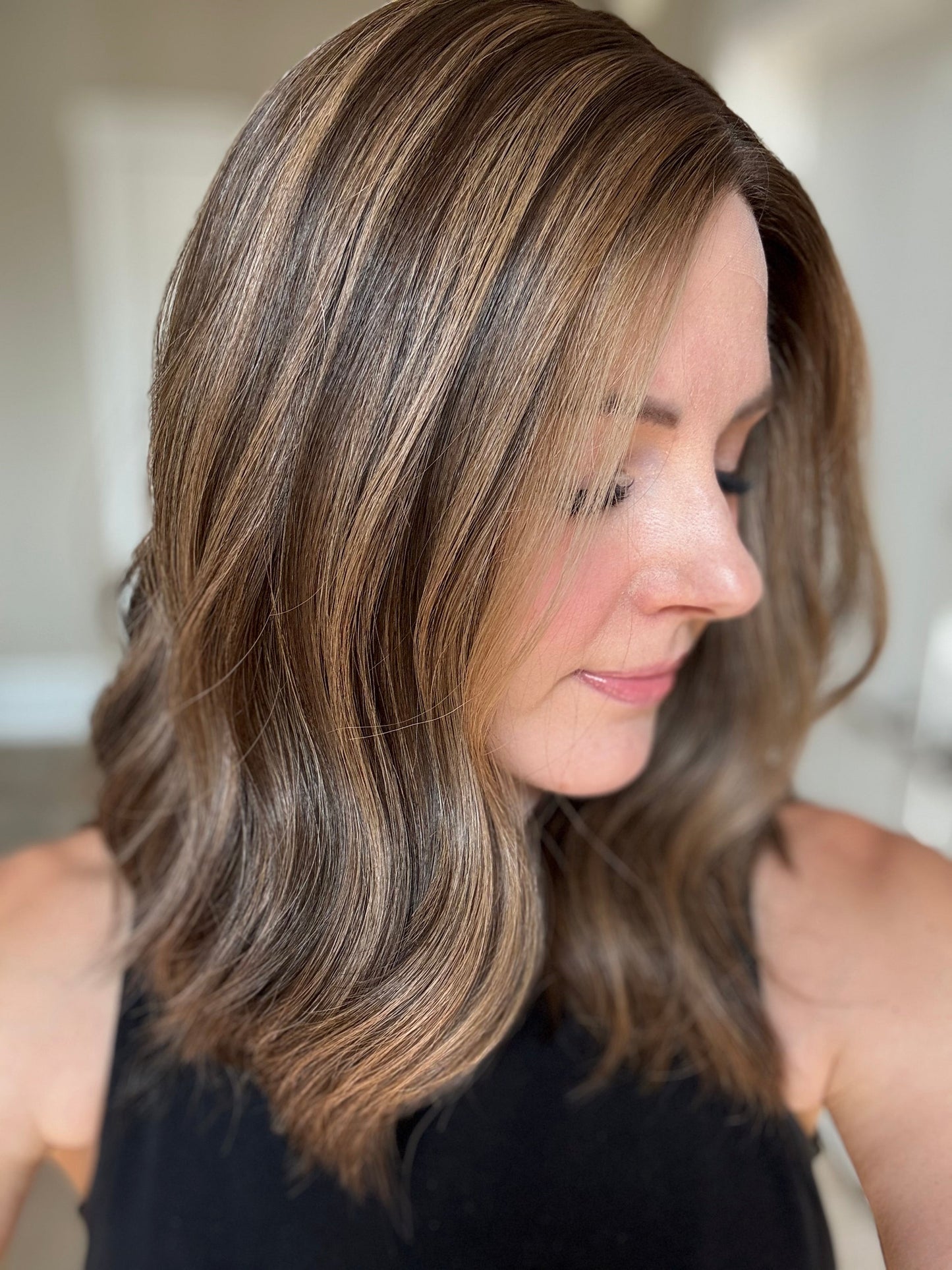 18" Penelope Comfort Cap Silk Top Wig (S)