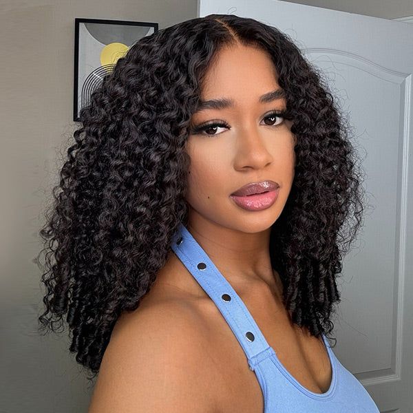 2 Wigs Set | New In Burmese Curly 5x5 HD Lace Wig & M1b/27 Blonde Highlight Lace Human Hair Wig