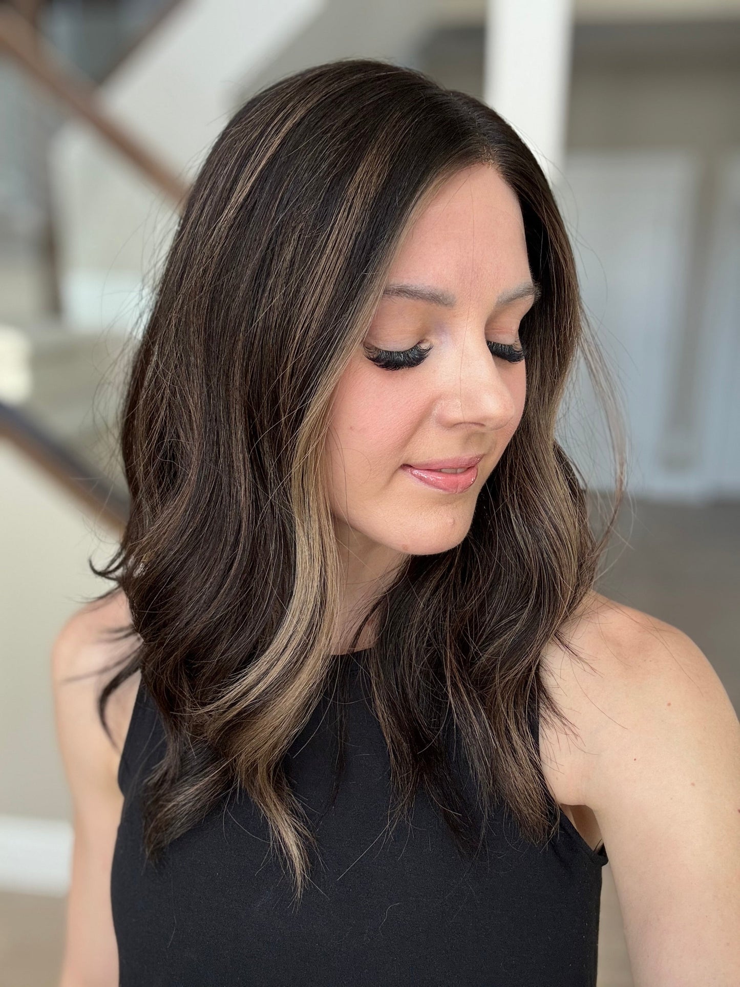 20" Lilly Comfort Cap Lace Top Wig (XS) (FINAL SALE)