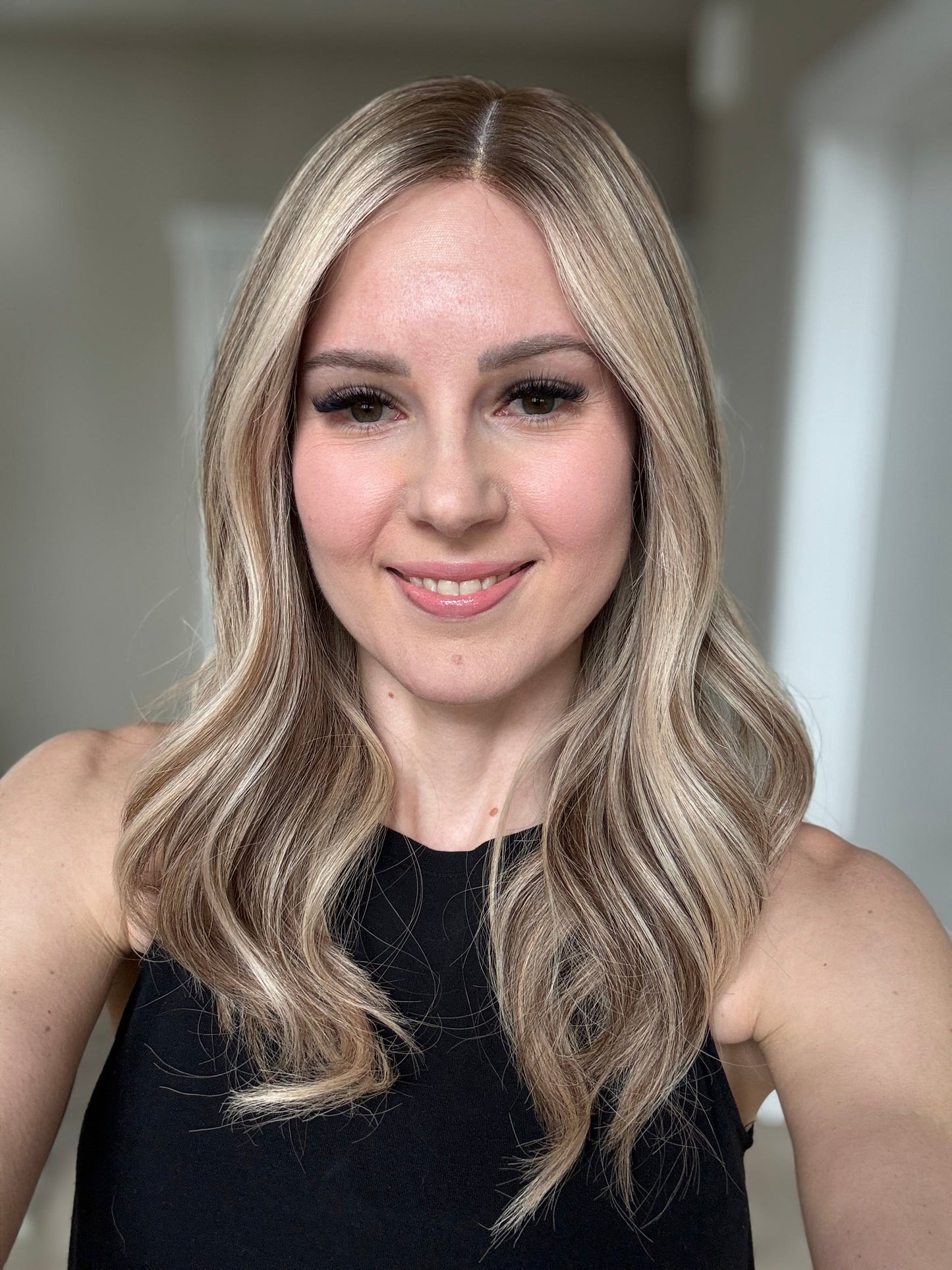 20" Olive Comfort Cap Silk Top Wig (M)