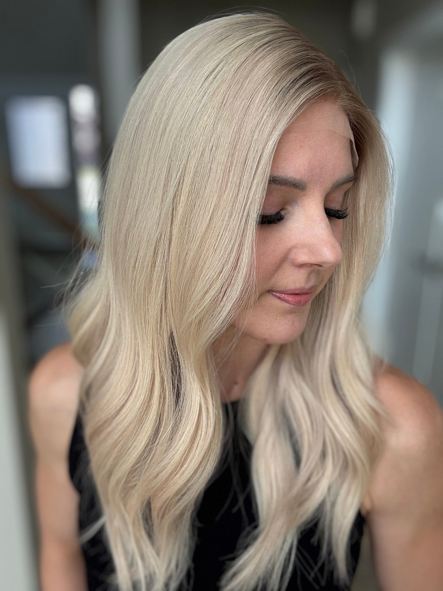 22" Haley Comfort Cap Lace Top Wig (M)