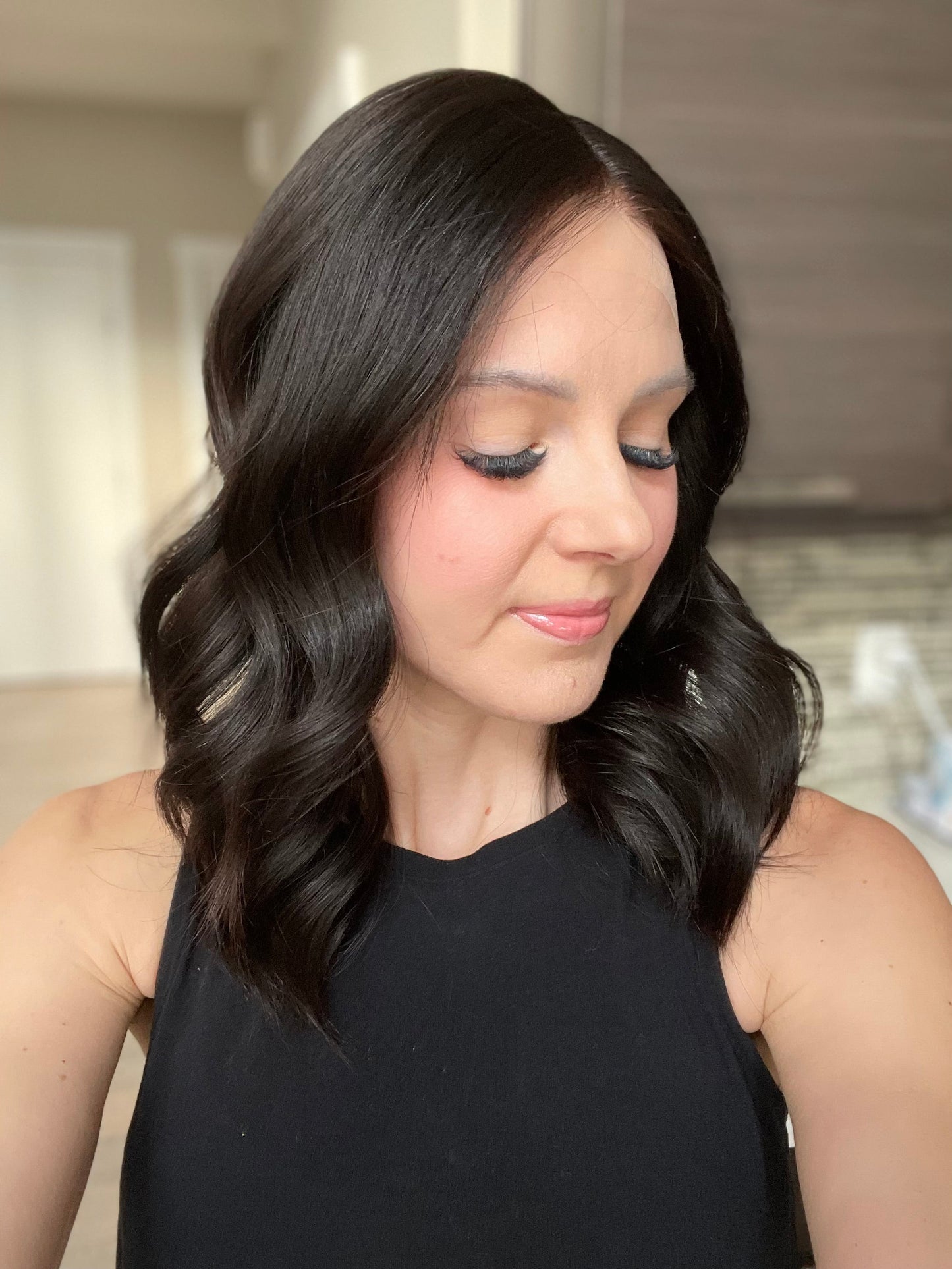 18" Zara Luxury Cap Lace Top Wig (XS/S) (FINAL SALE)