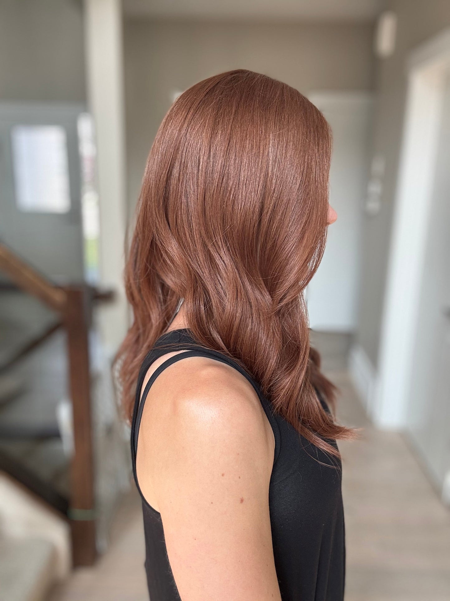 22" Autumn Comfort Cap Lace Top Wig (XS)