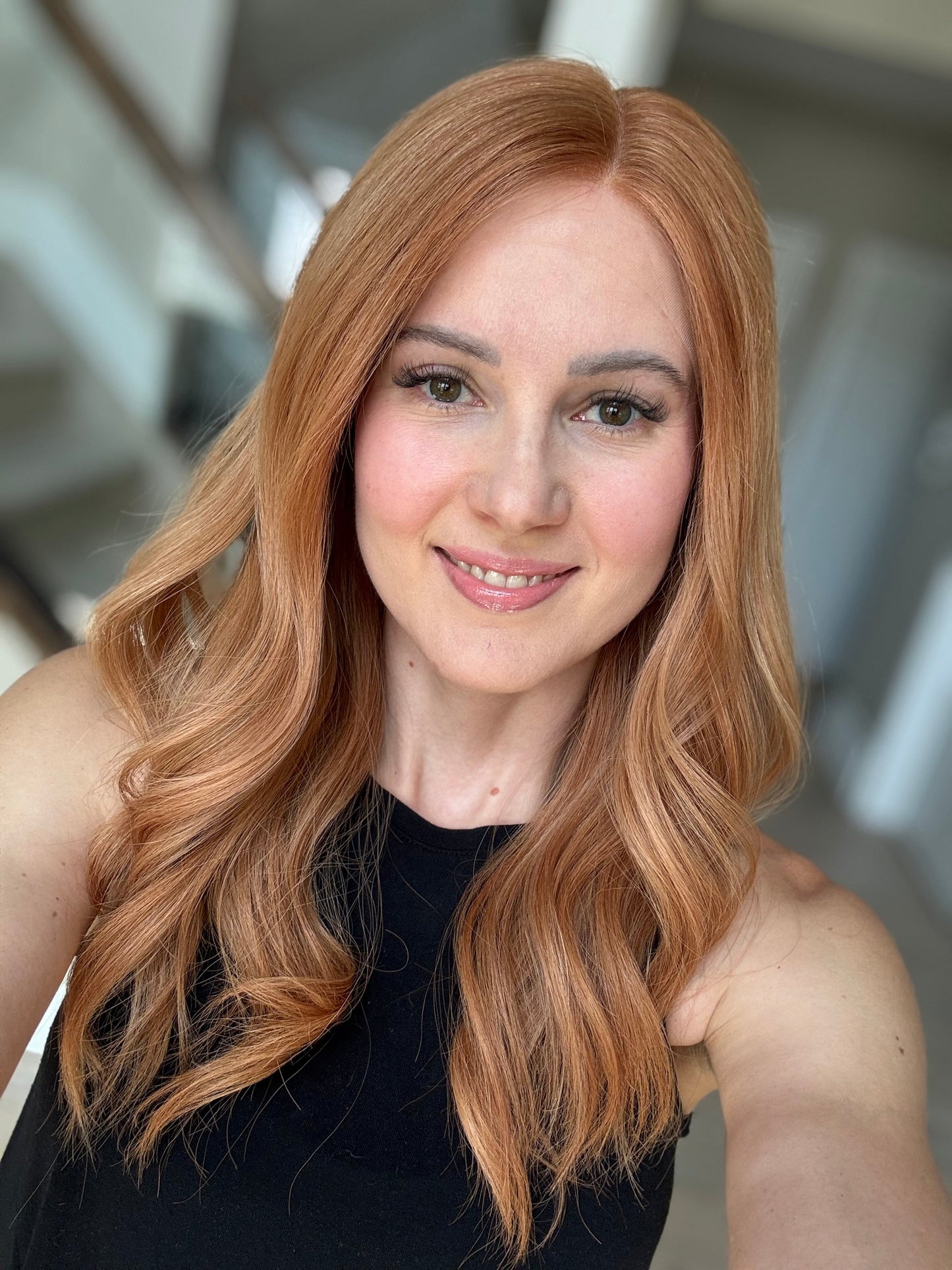 22" Ciara Comfort Cap Lace Top Wig (S)