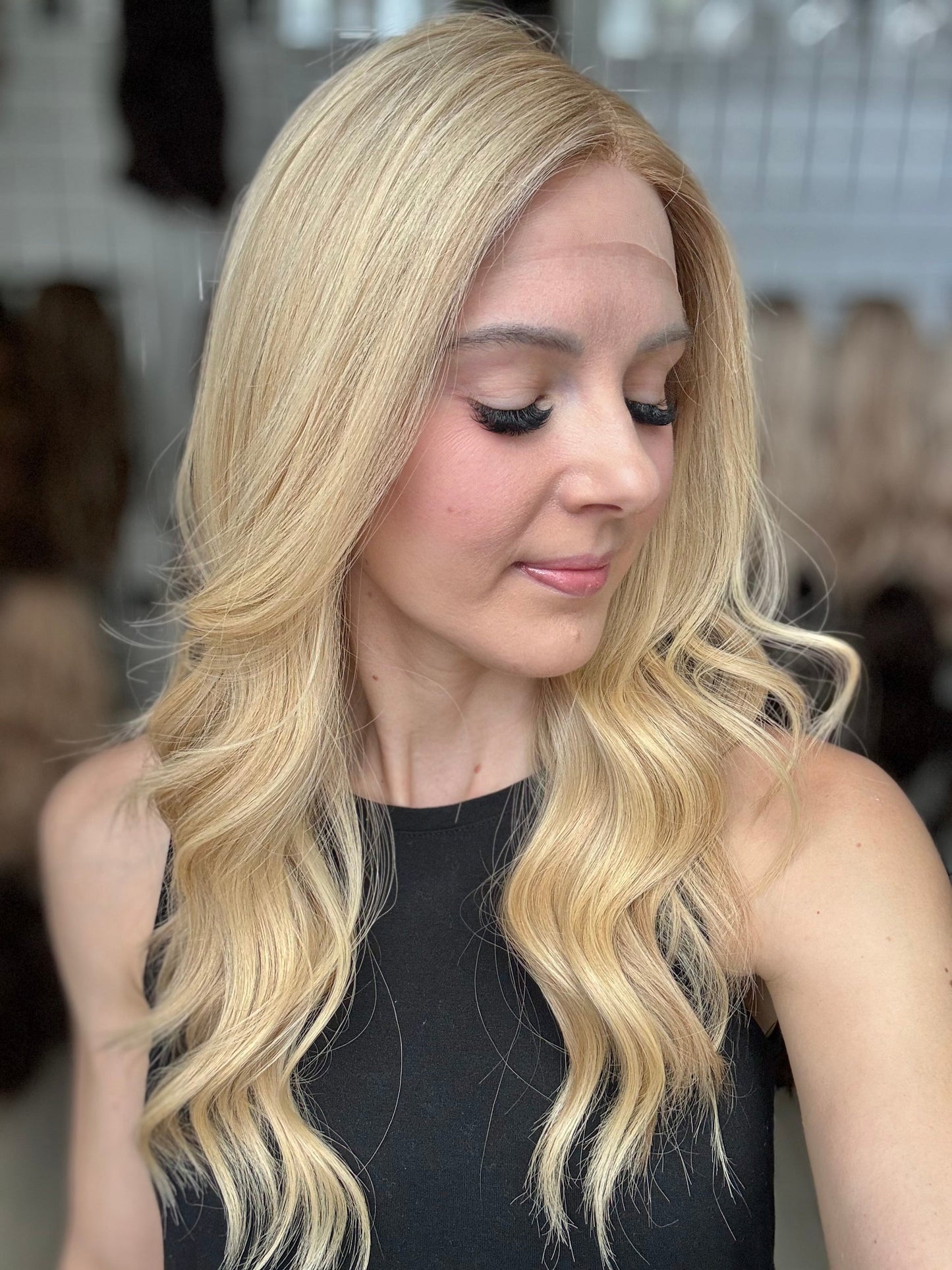 22" Jolie Luxury Cap Lace Top Wig (S) (FINAL SALE)