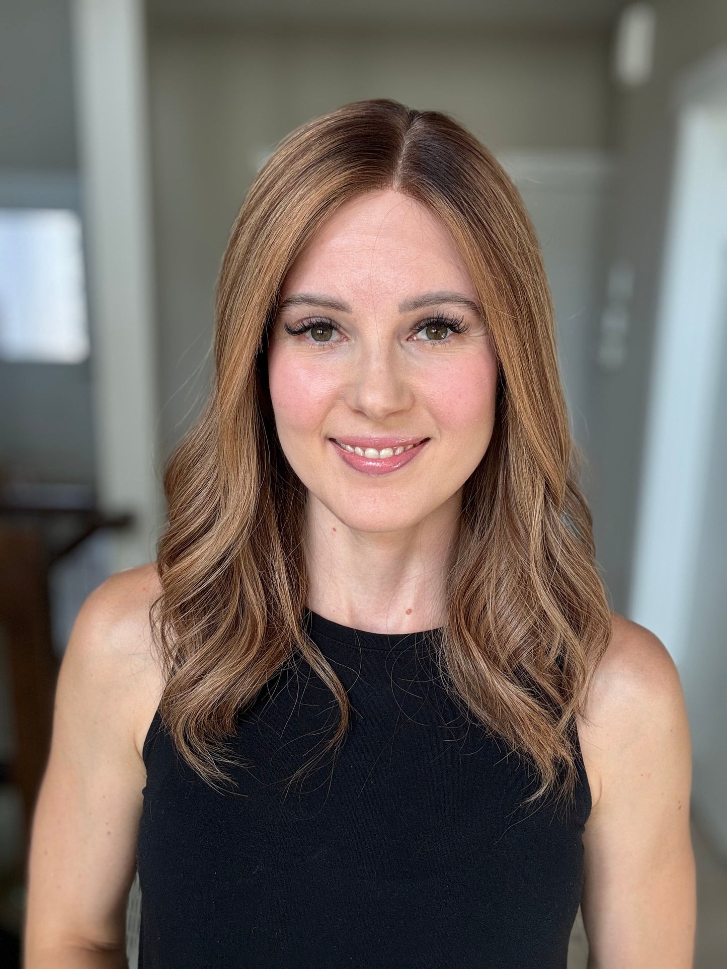 18" Elana LOB Comfort Cap Lace Top Wig (M) (FINAL SALE)