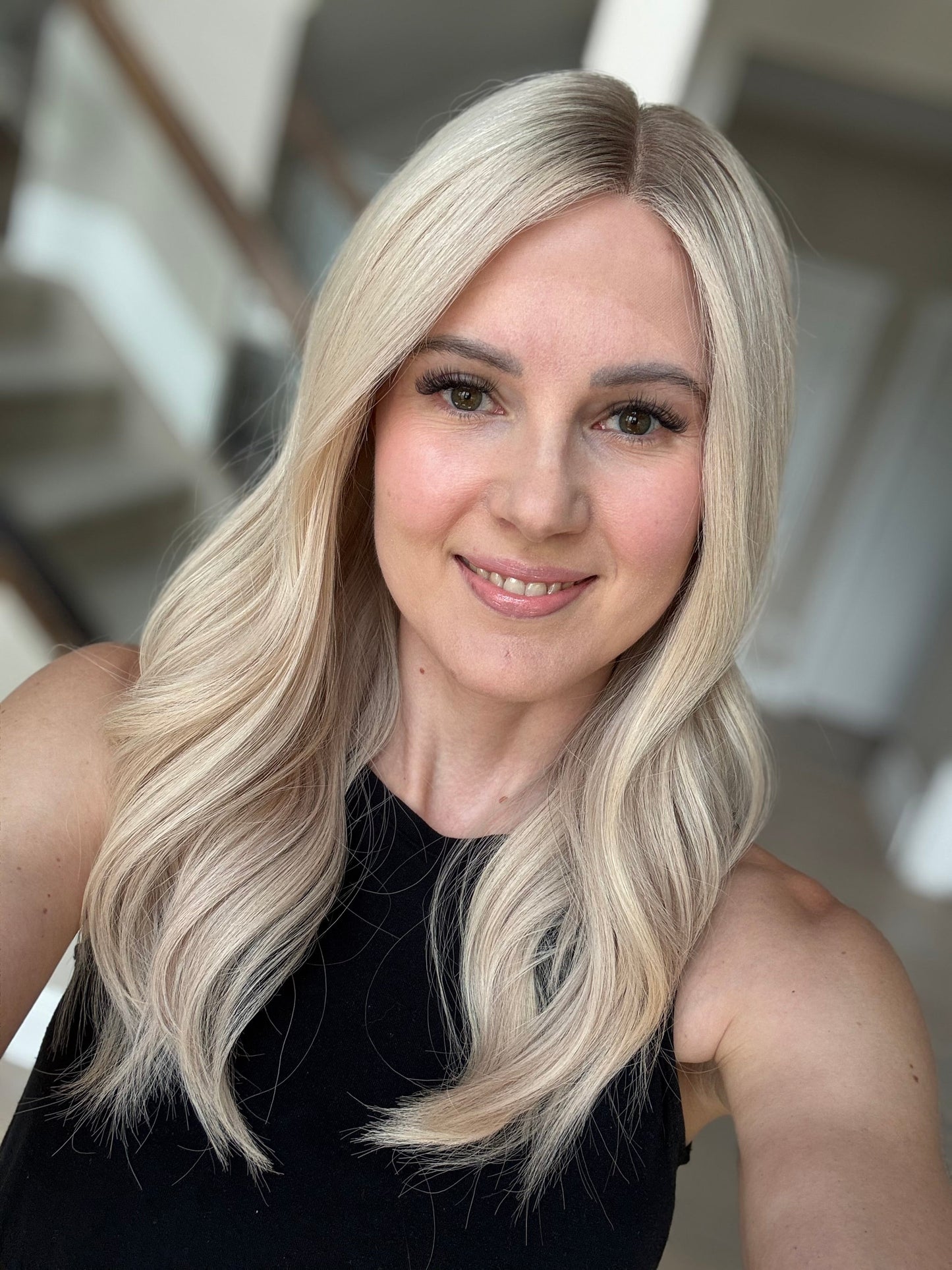 22" Haley Comfort Cap Lace Top Wig (M)