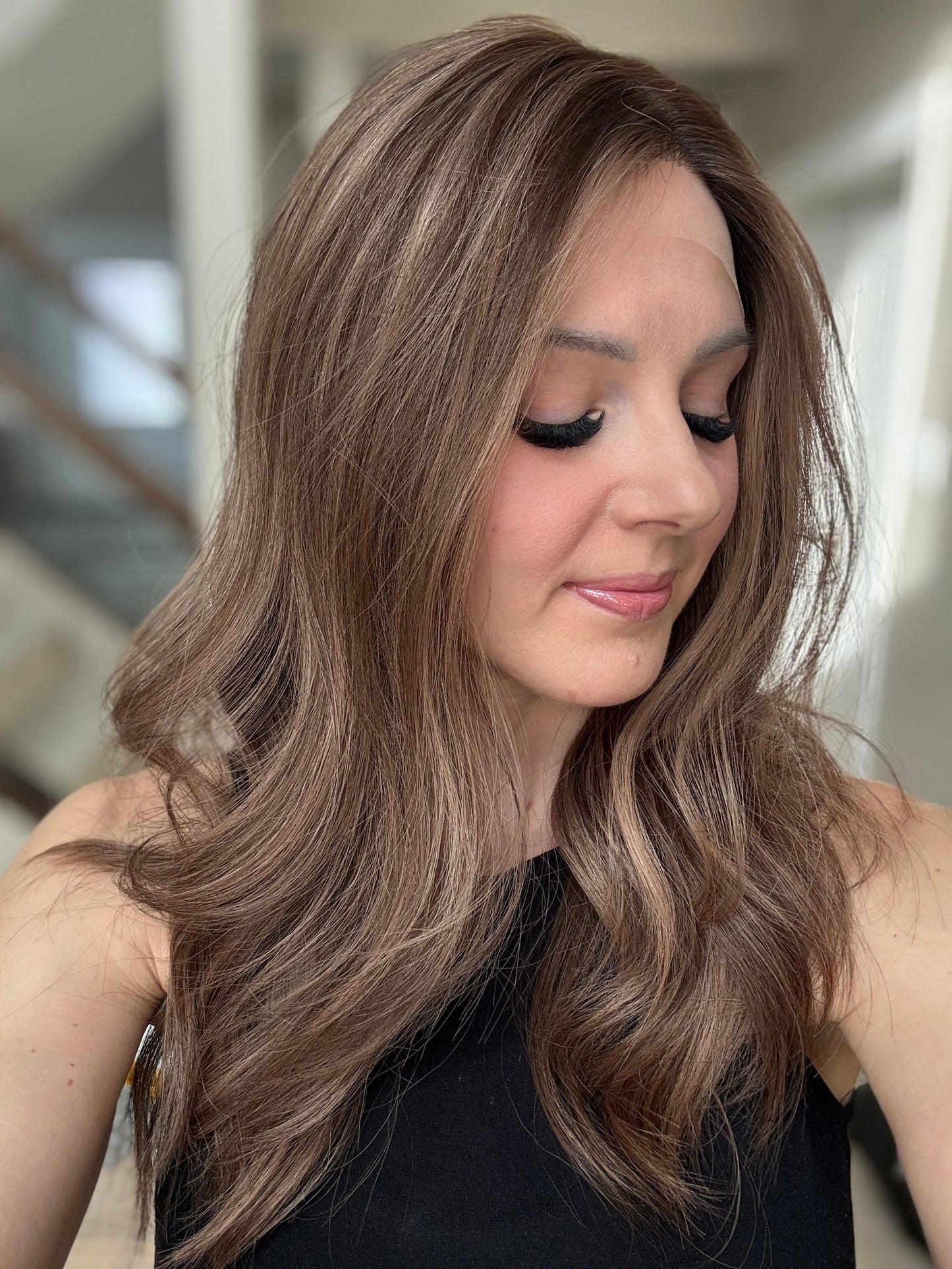 22" Layla Comfort Cap Lace Top Wig (M) (FINAL SALE)