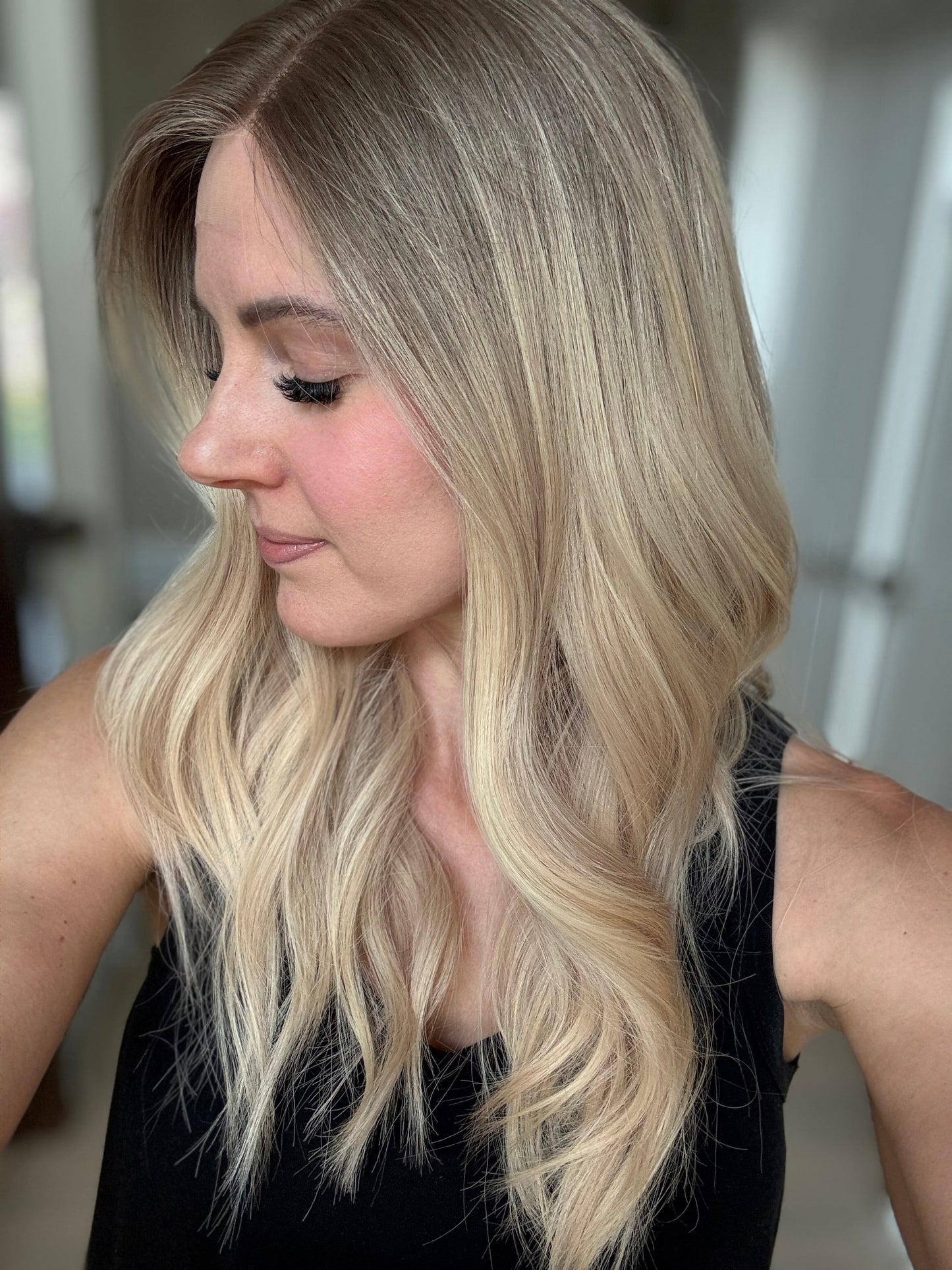 22" Hillary Comfort Cap Lace Top Wig (S) (FINAL SALE)