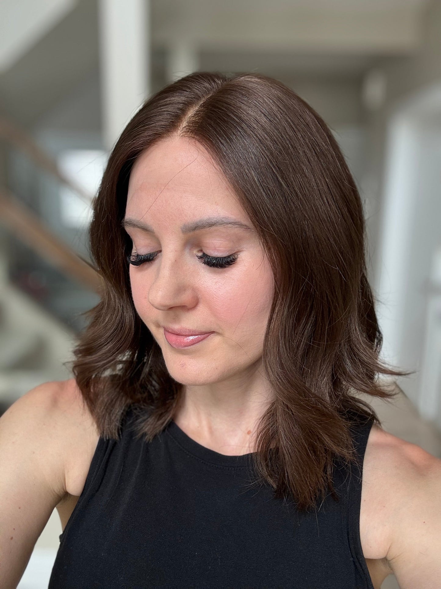 Euro Wig #11: 14" Medium Brown Luxury Cap (S)