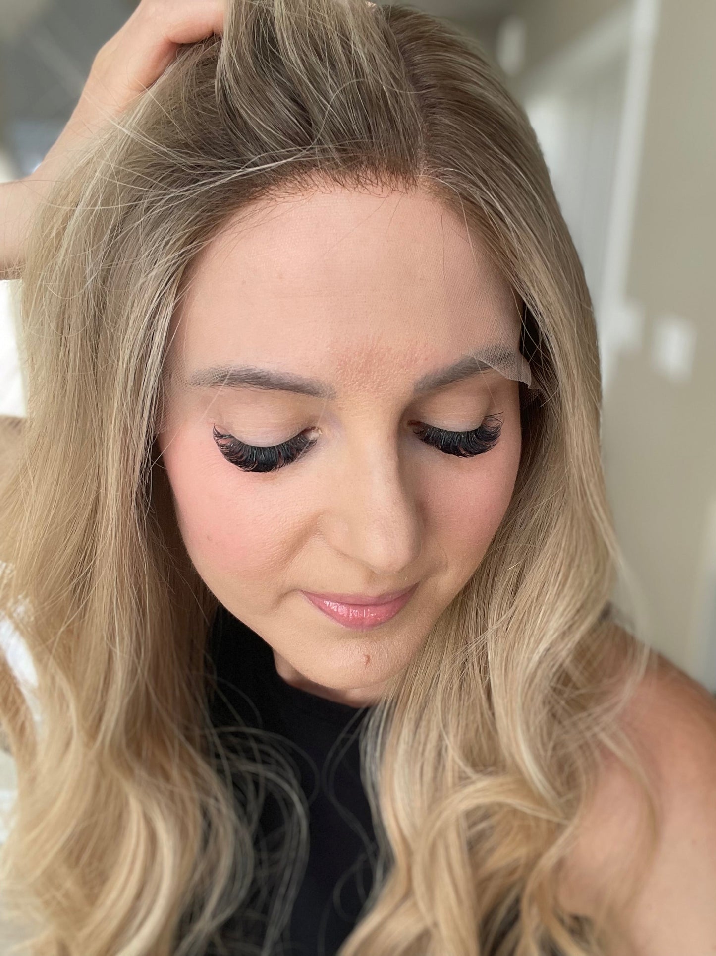 24" Melina Luxury Cap Lace Top Wig (M) (FINAL SALE)