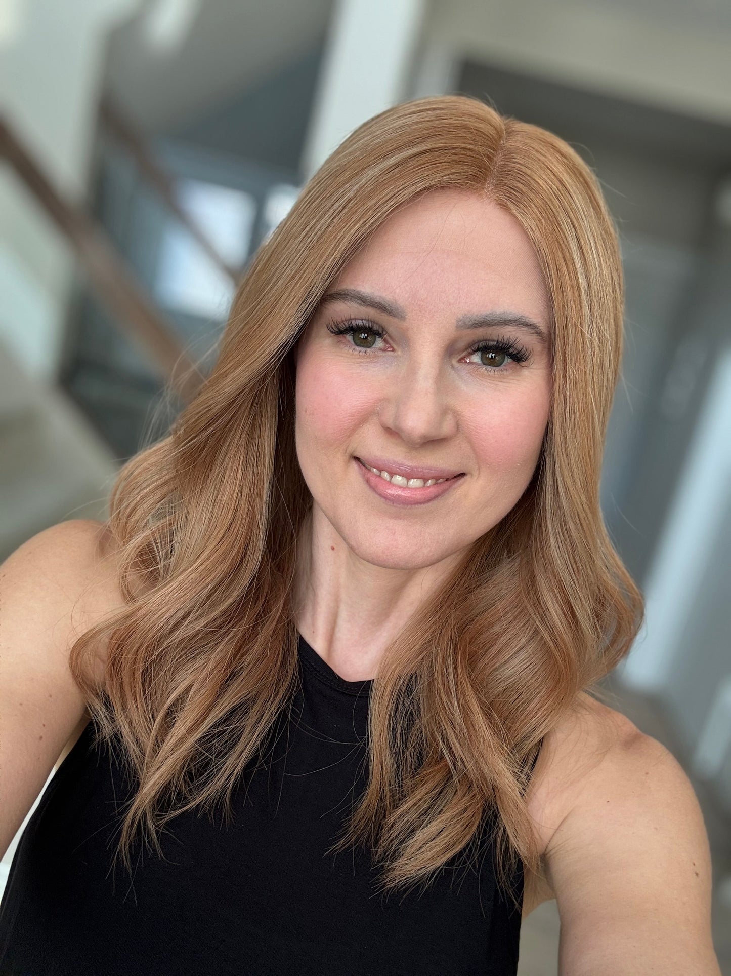 20" Ashlyn Comfort Cap Lace Top Wig (S)