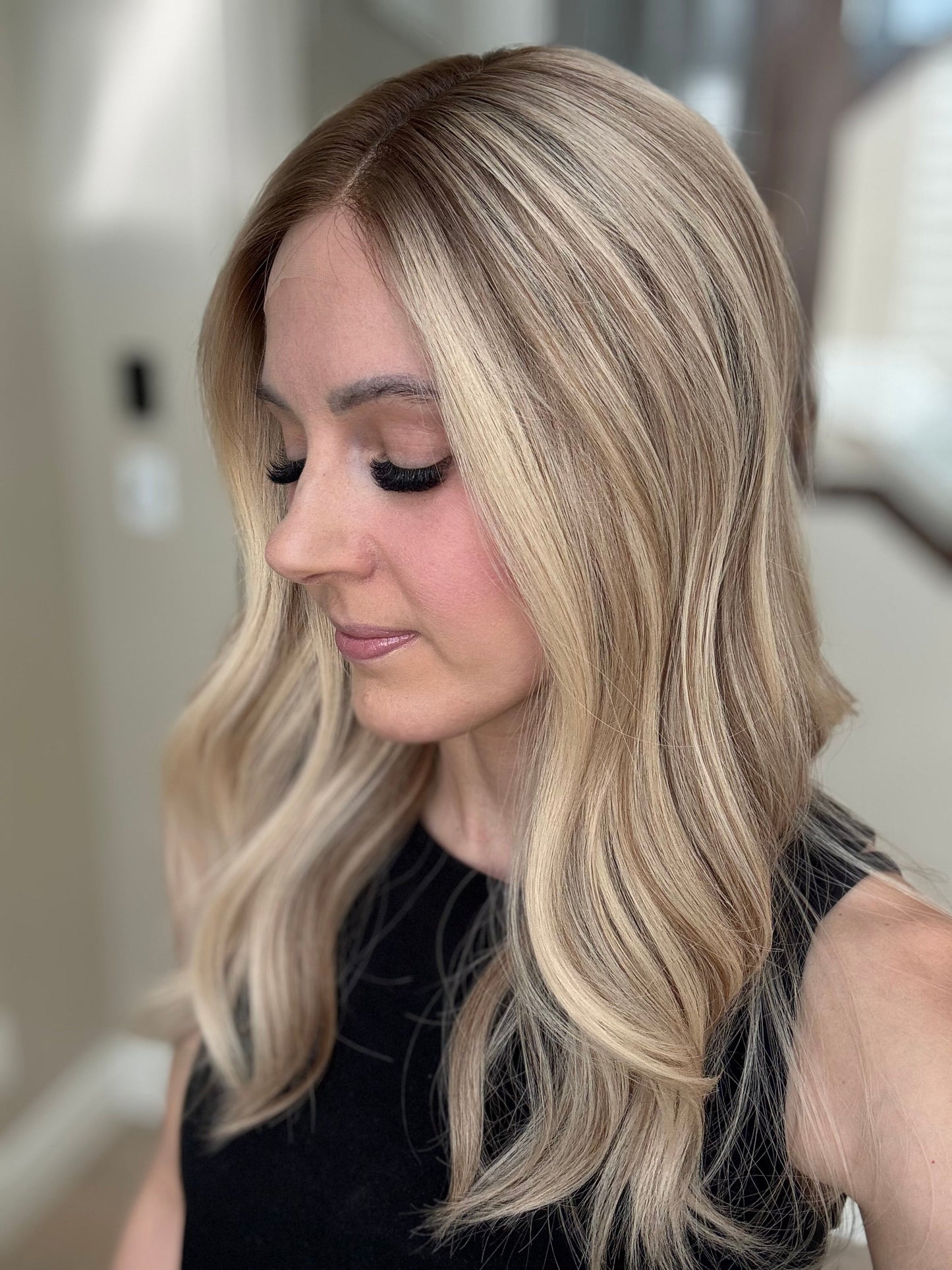 22" Kali Comfort Cap Lace Top Wig (M) (FINAL SALE)