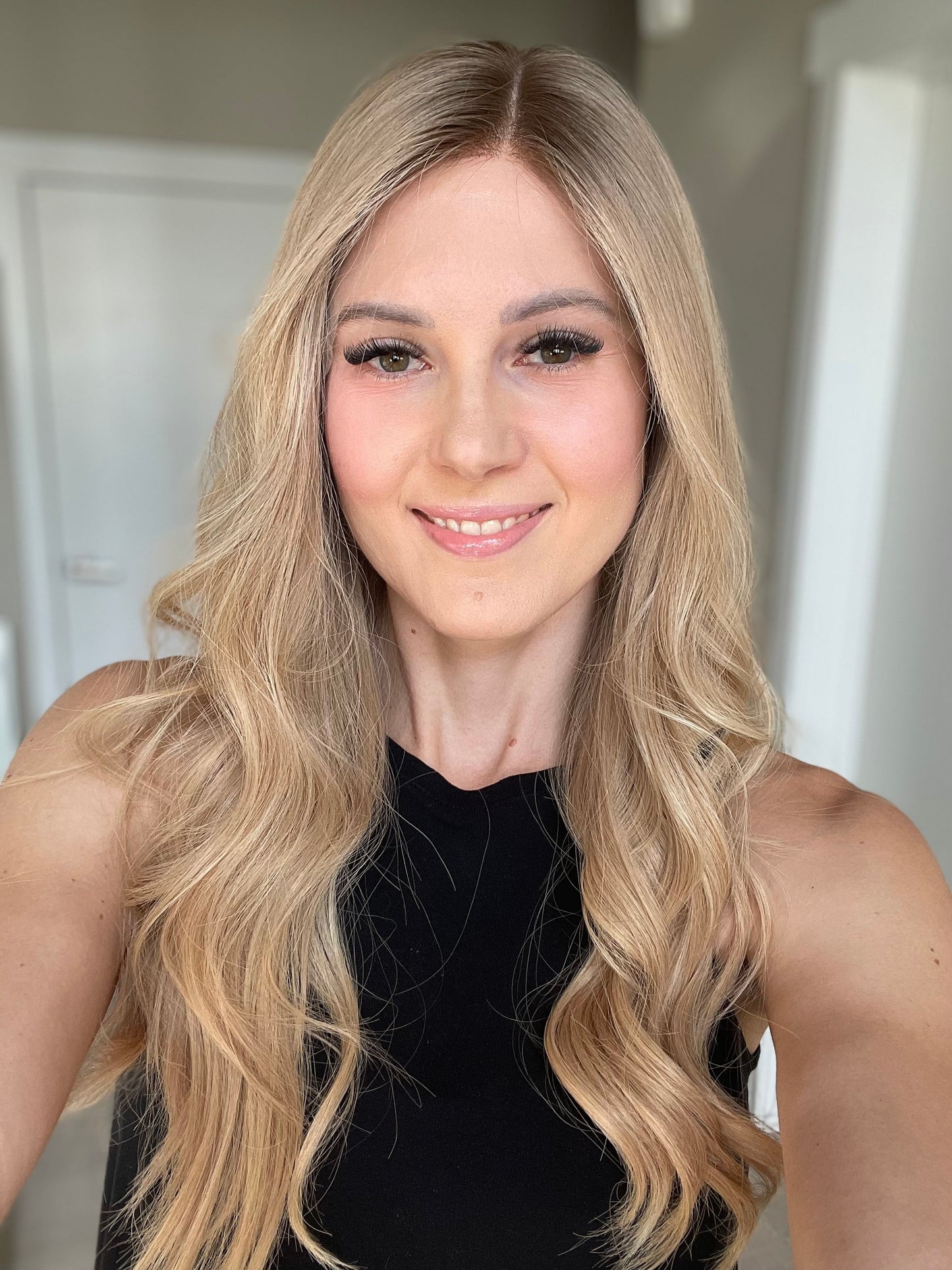 24" Melina Luxury Cap Lace Top Wig (M) (FINAL SALE)