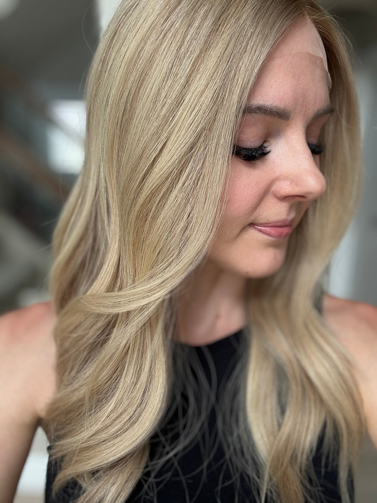 22" Hana Comfort Cap Lace Top Wig (S) (FINAL SALE)