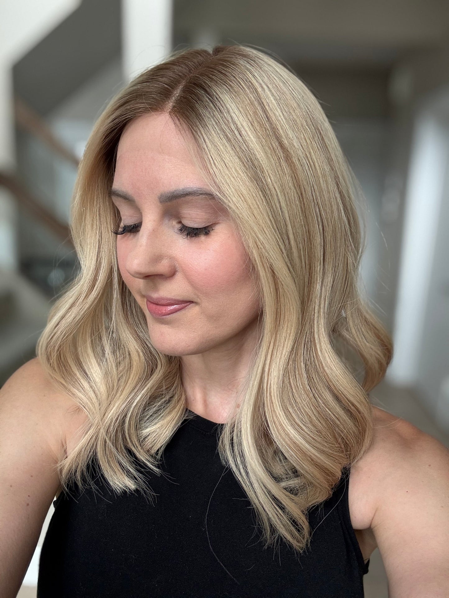 18" Cara LOB Comfort Cap Lace Top Wig (S) (FINAL SALE)