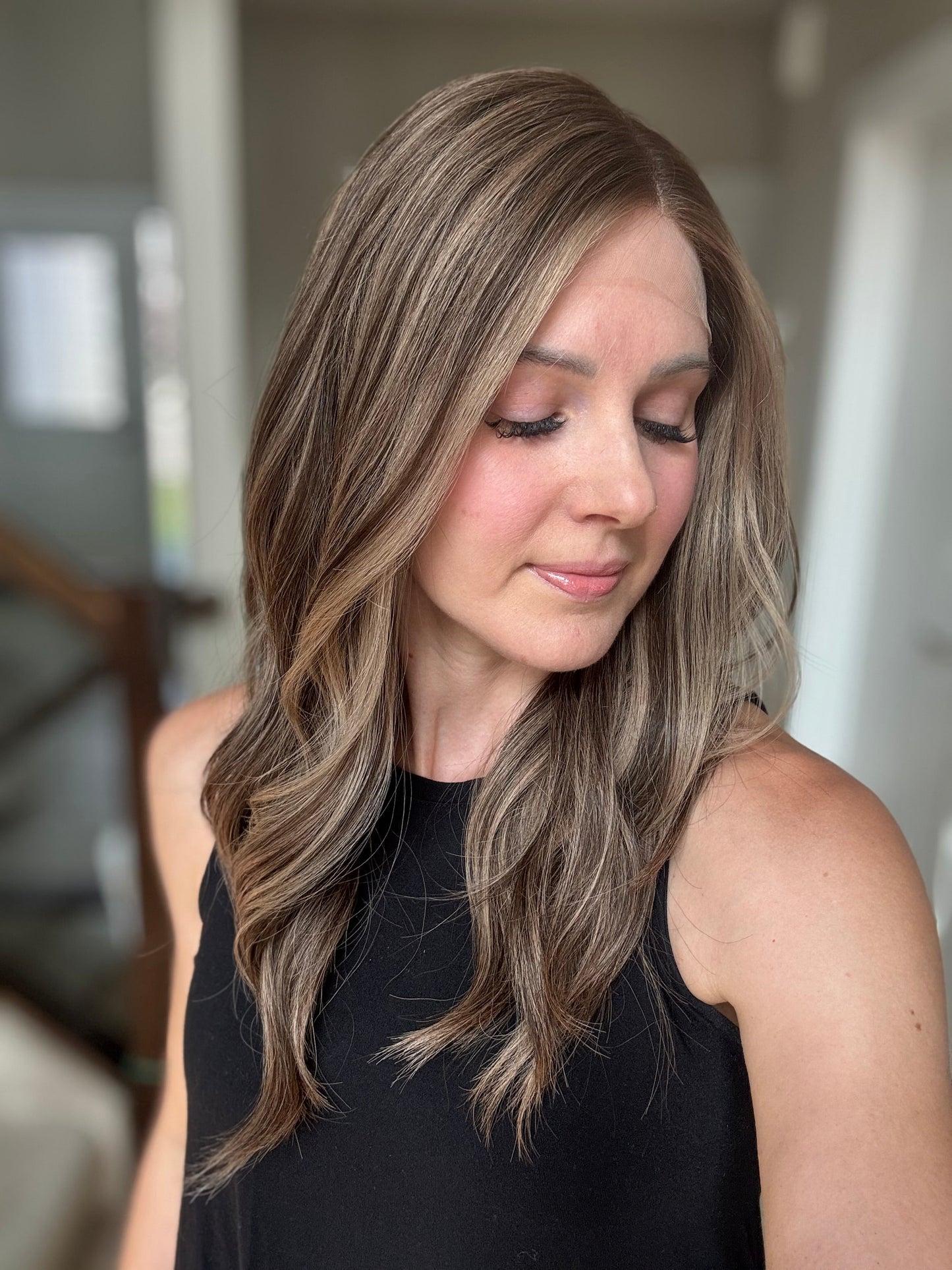 22" Jessica Comfort Cap Lace Top Wig (M)