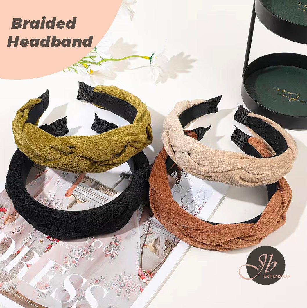 JBextension Headbands for Women Braided Headbands Fashion Hairband Criss Cross Hair Accessories