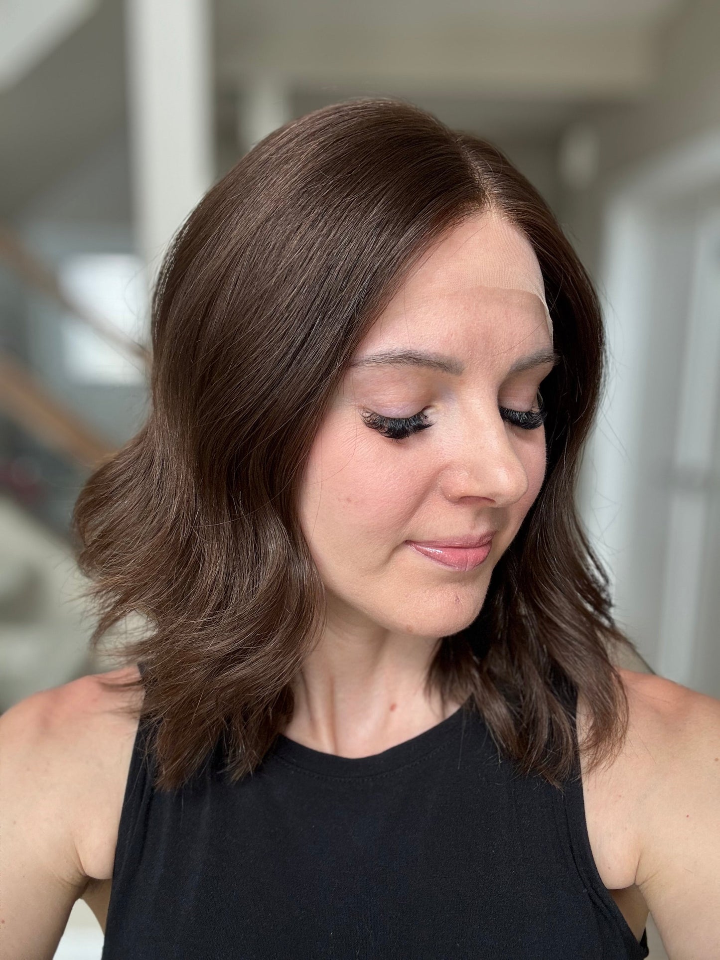 Euro Wig #11: 14" Medium Brown Luxury Cap (S)