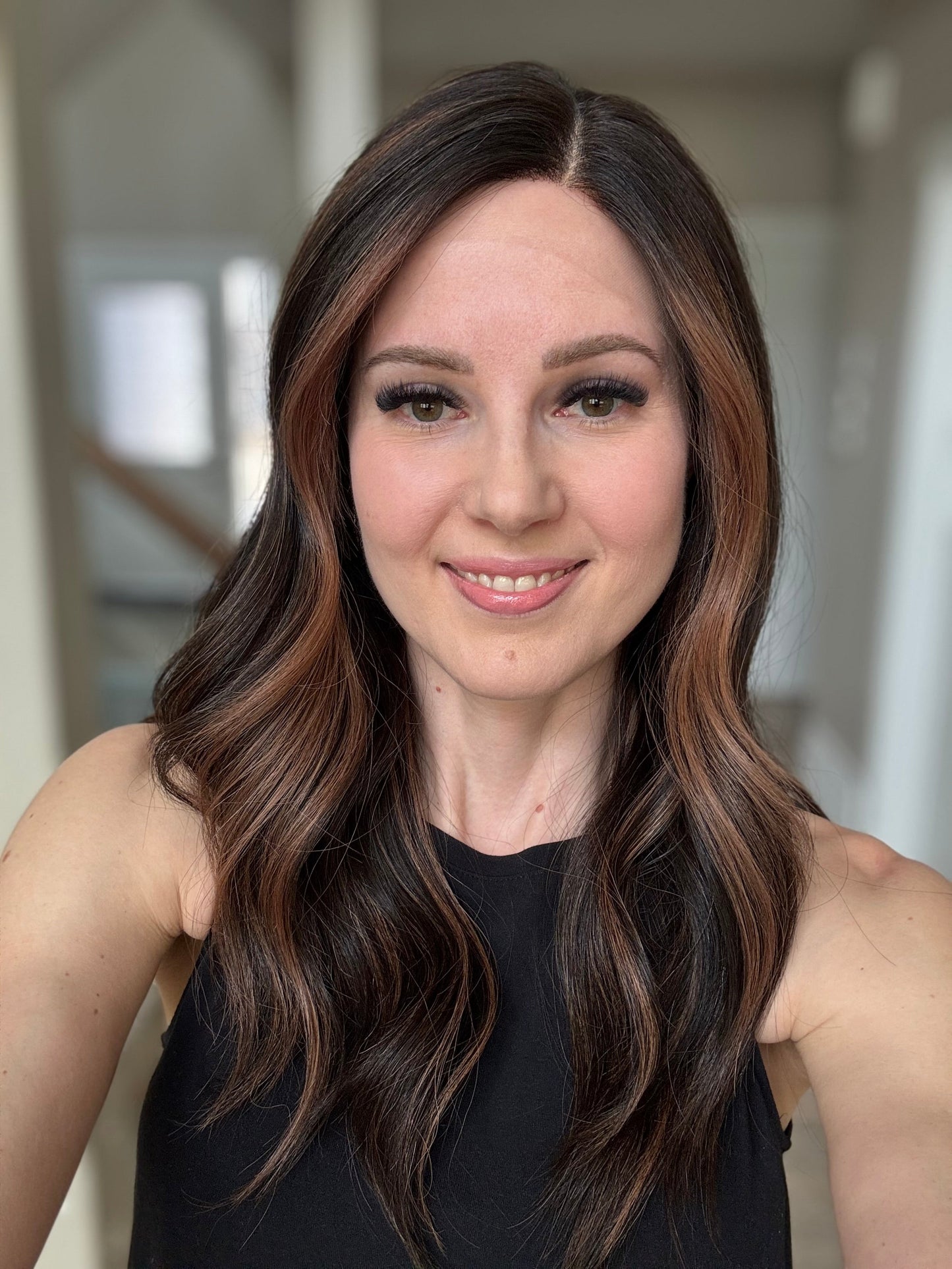 22" Larissa Comfort Cap Lace Top Wig (S)