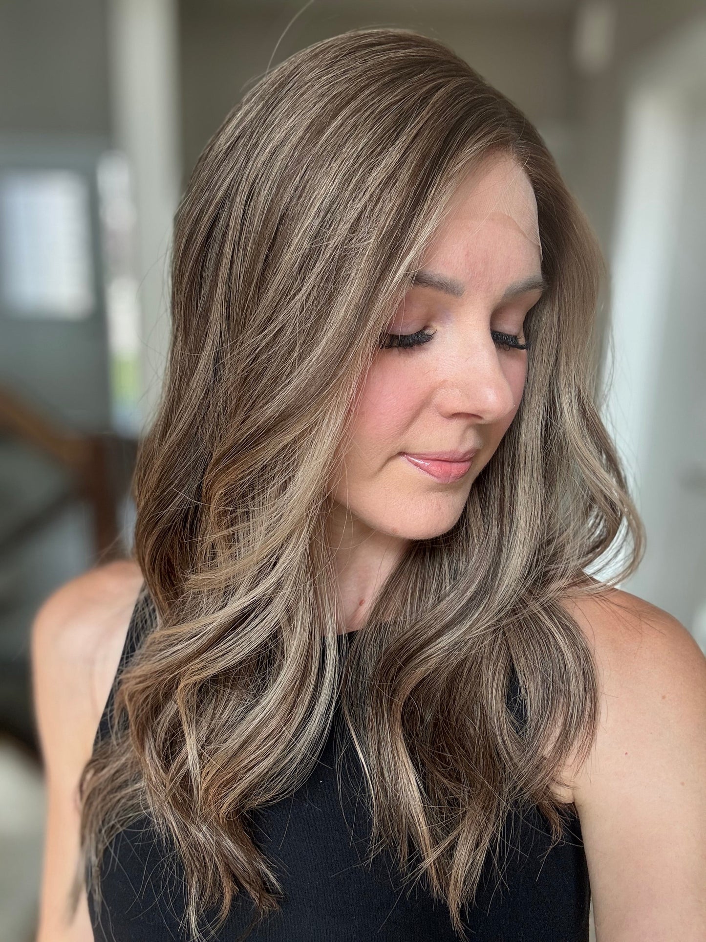 22" Jessica Comfort Cap Lace Top Wig (S)