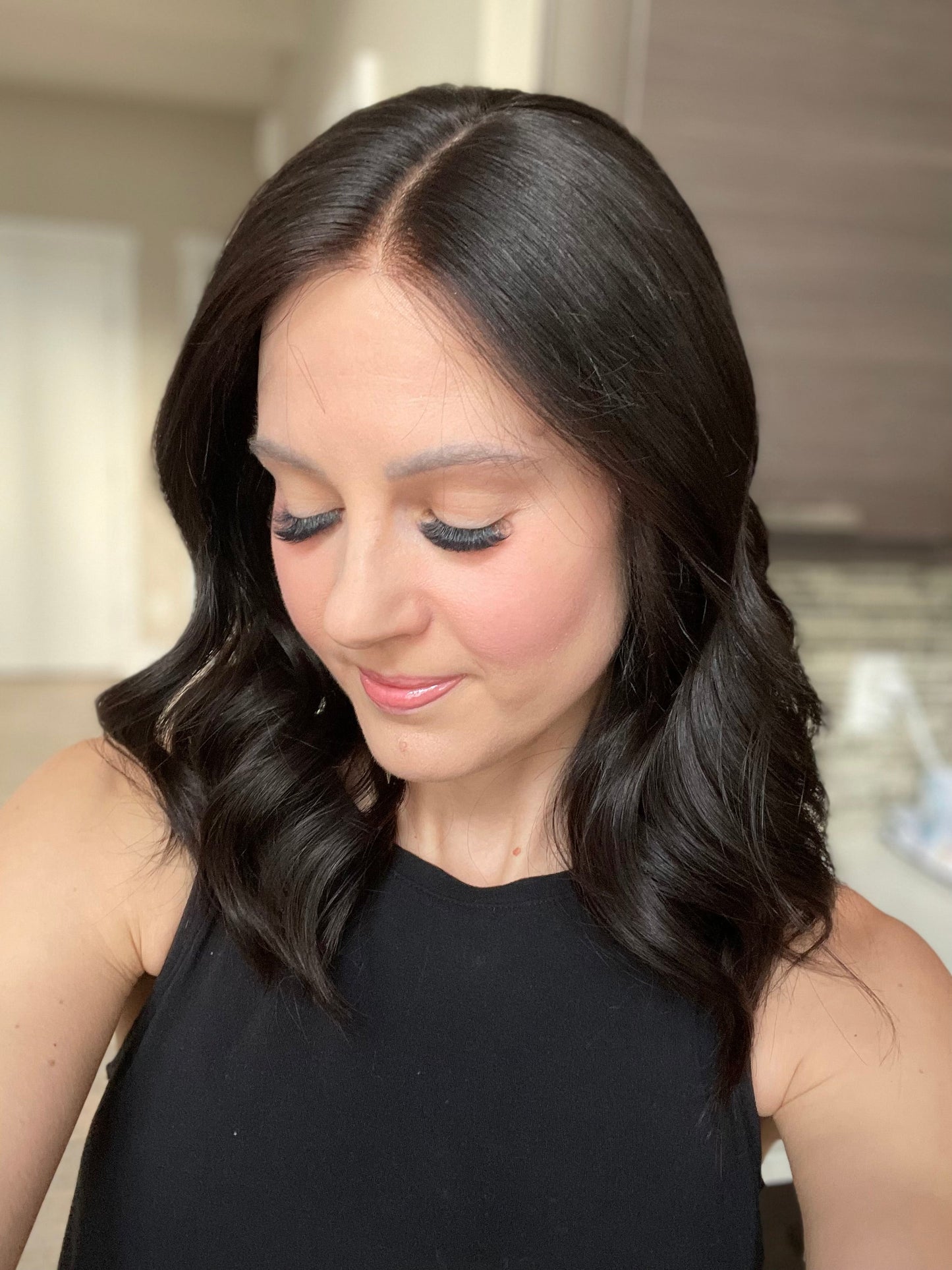 18" Zara Luxury Cap Lace Top Wig (XS/S) (FINAL SALE)