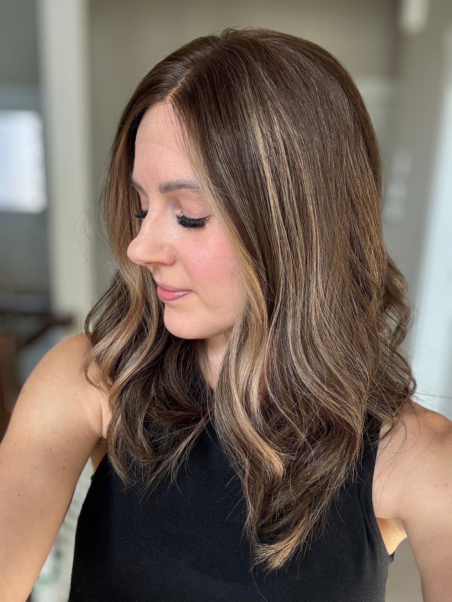 20" Jennifer Comfort Cap Lace Top Wig (S) (FINAL SALE)