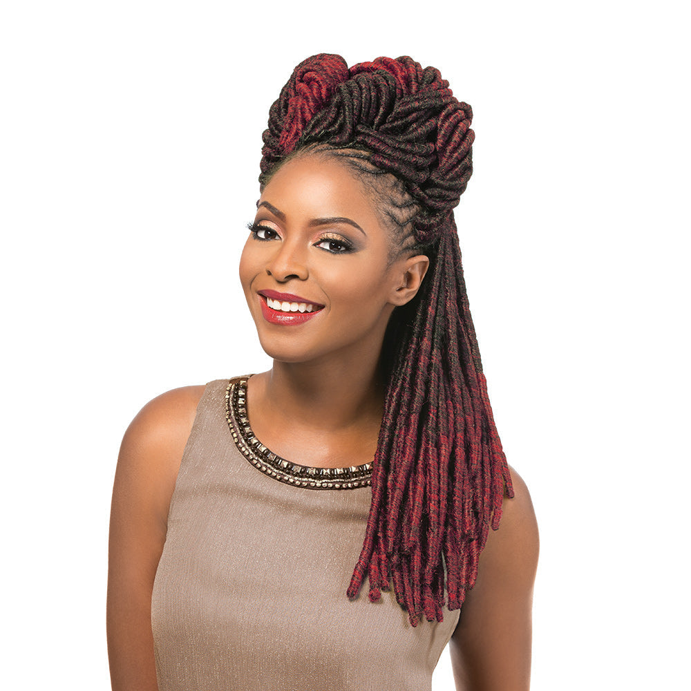 Sensationnel African Collection X-Pression Crochet Braid SOFT FAUX LOCS 14 Inch