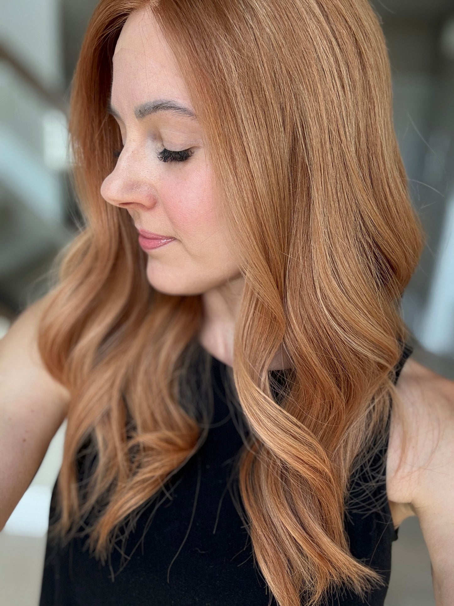 22" Ciara Comfort Cap Lace Top Wig (S)