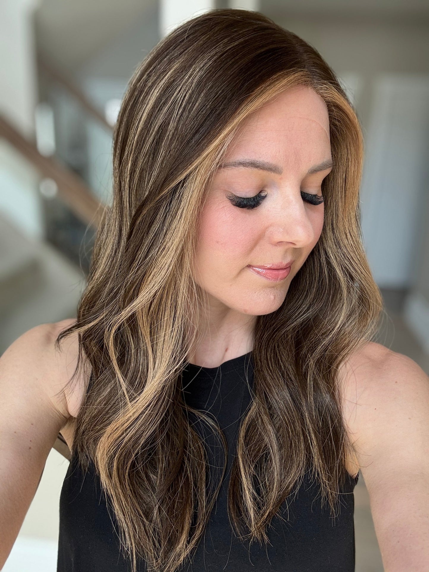 22" Gabriella Comfort Cap Lace Top Wig (M)