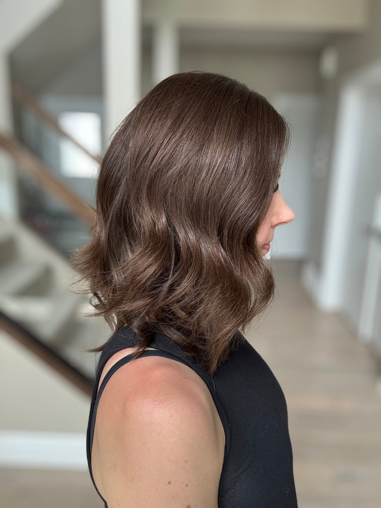 Euro Wig #11: 14" Medium Brown Luxury Cap (S)