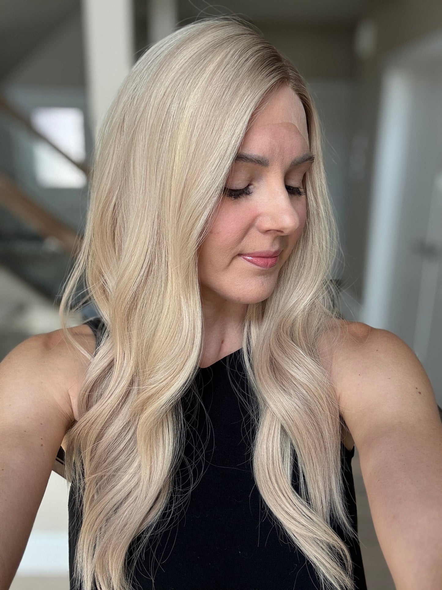 24" Haley Comfort Cap Lace Top Wig (S)