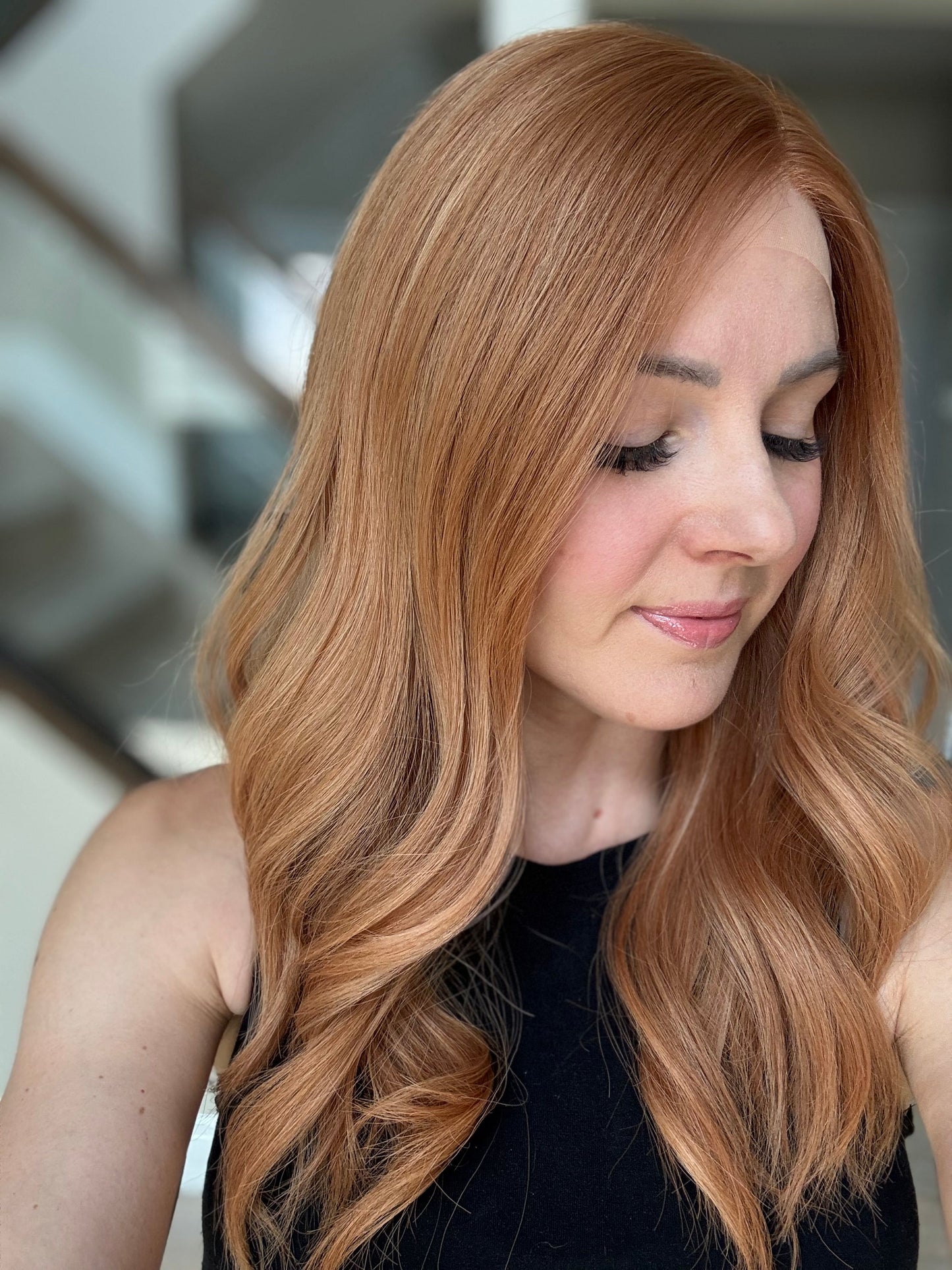 22" Ciara Comfort Cap Lace Top Wig (S)