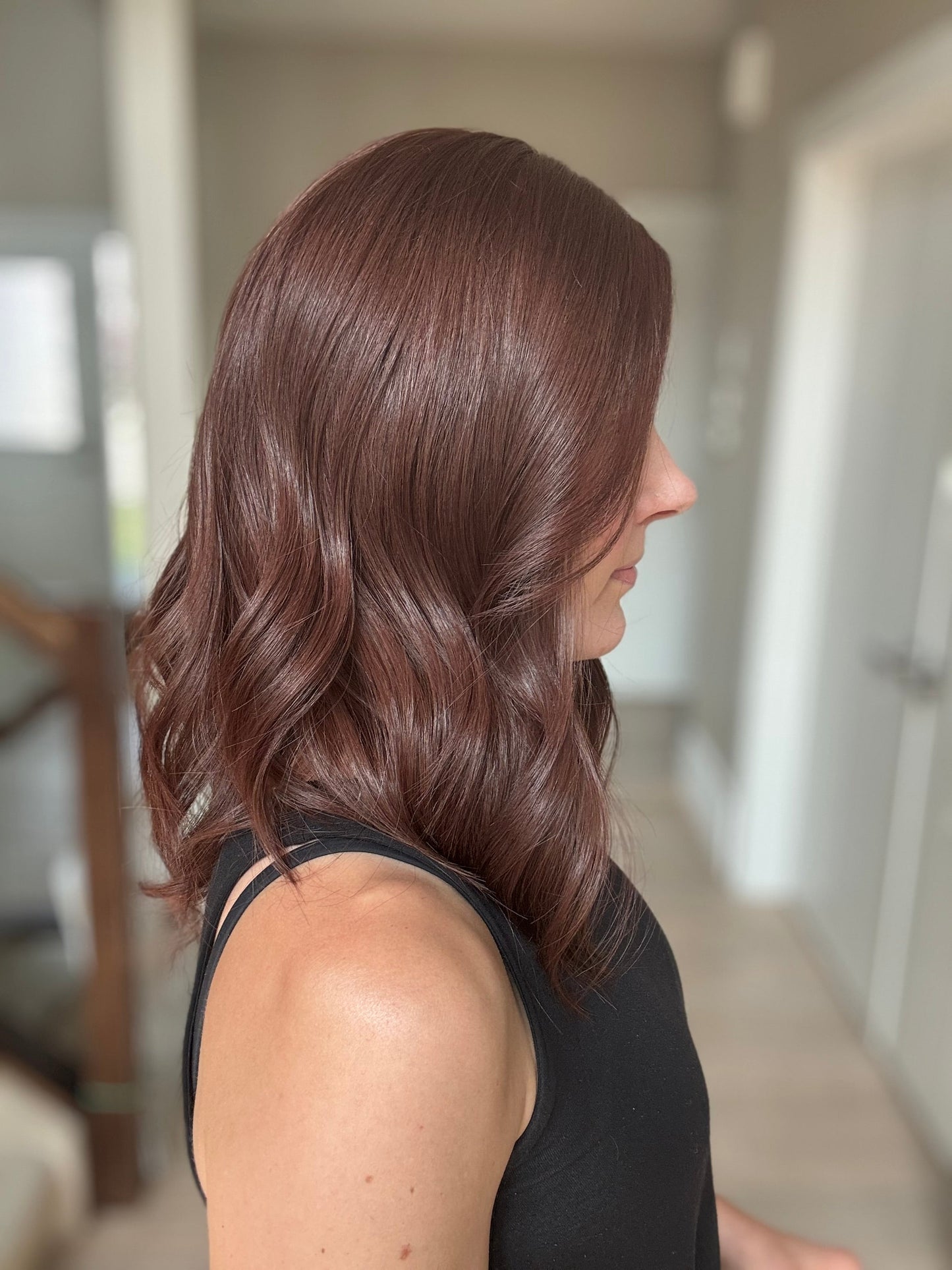 18" Scarlett LOB Comfort Cap Lace Top Wig (M)