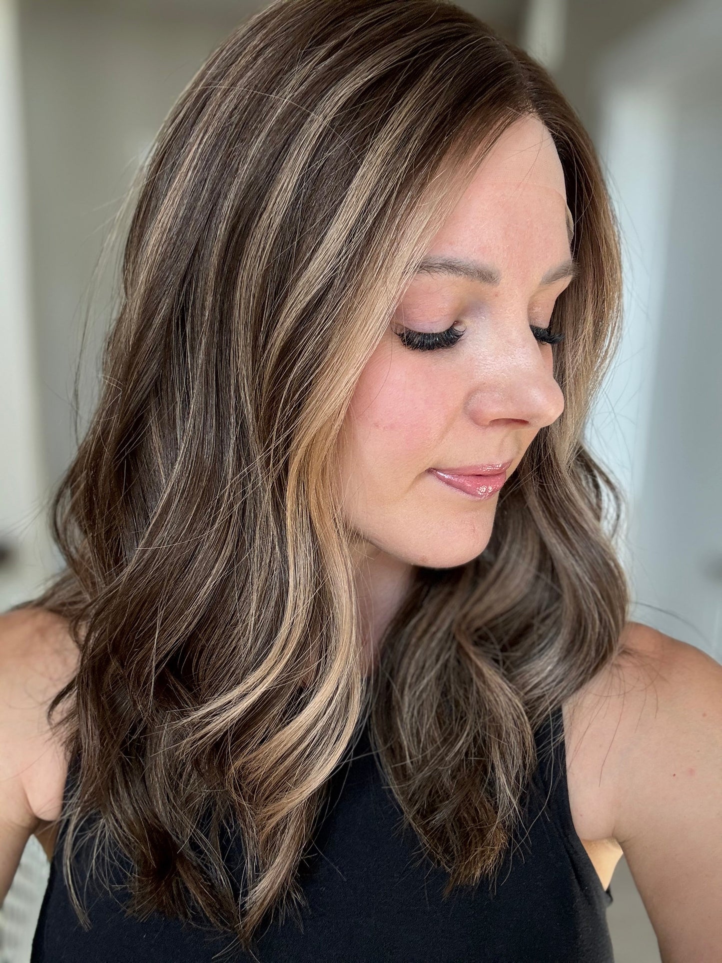 20" Jennifer Comfort Cap Lace Top Wig (M) (FINAL SALE)