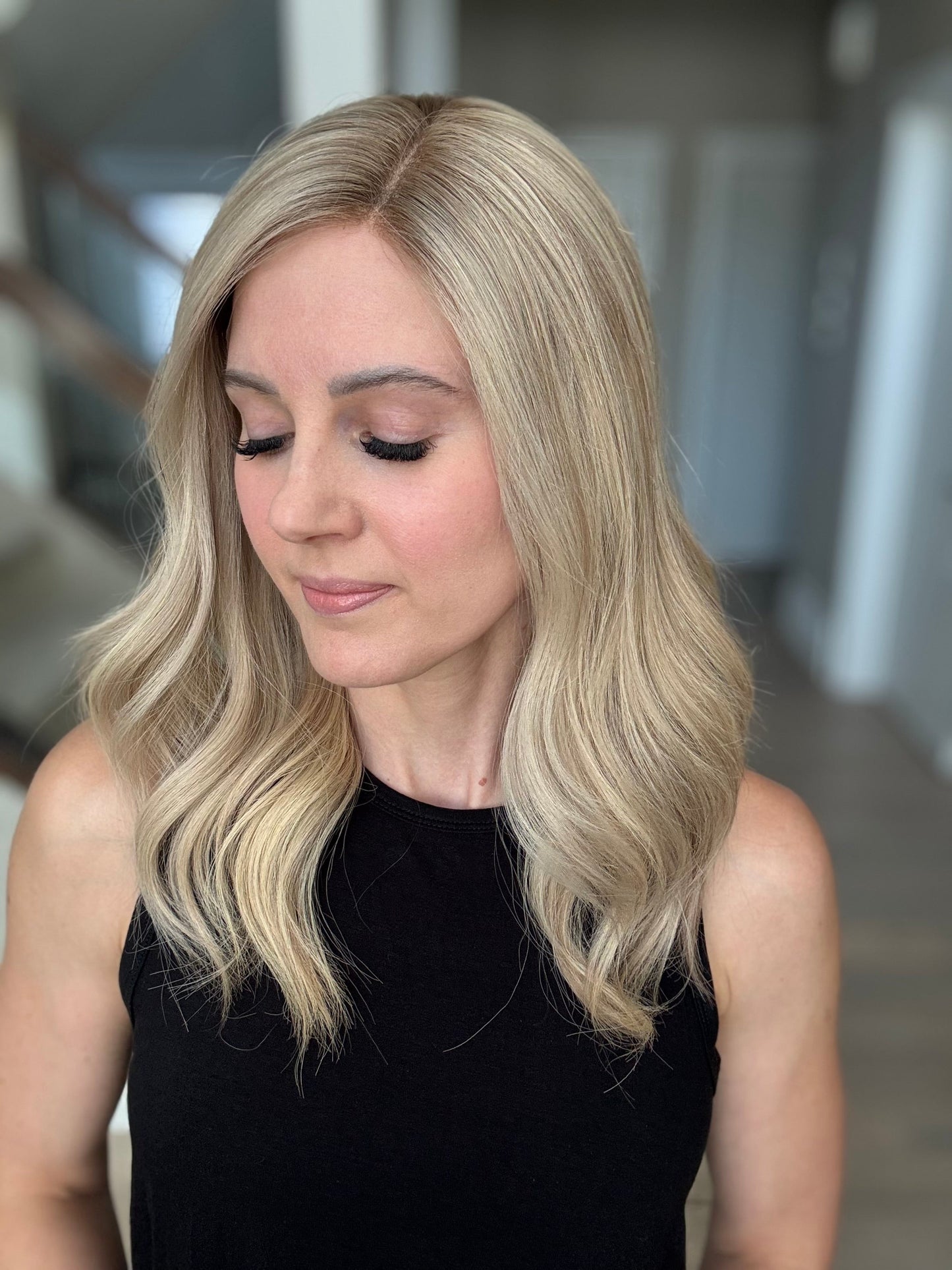 20" Carrie Comfort Cap Lace Top Wig (S)