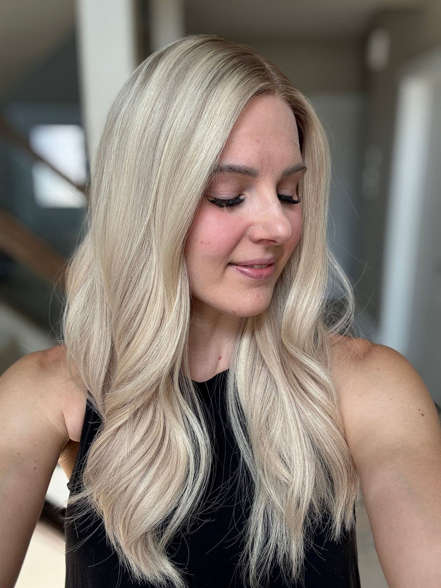 23" Haley Comfort Cap Silk Top Wig (M)