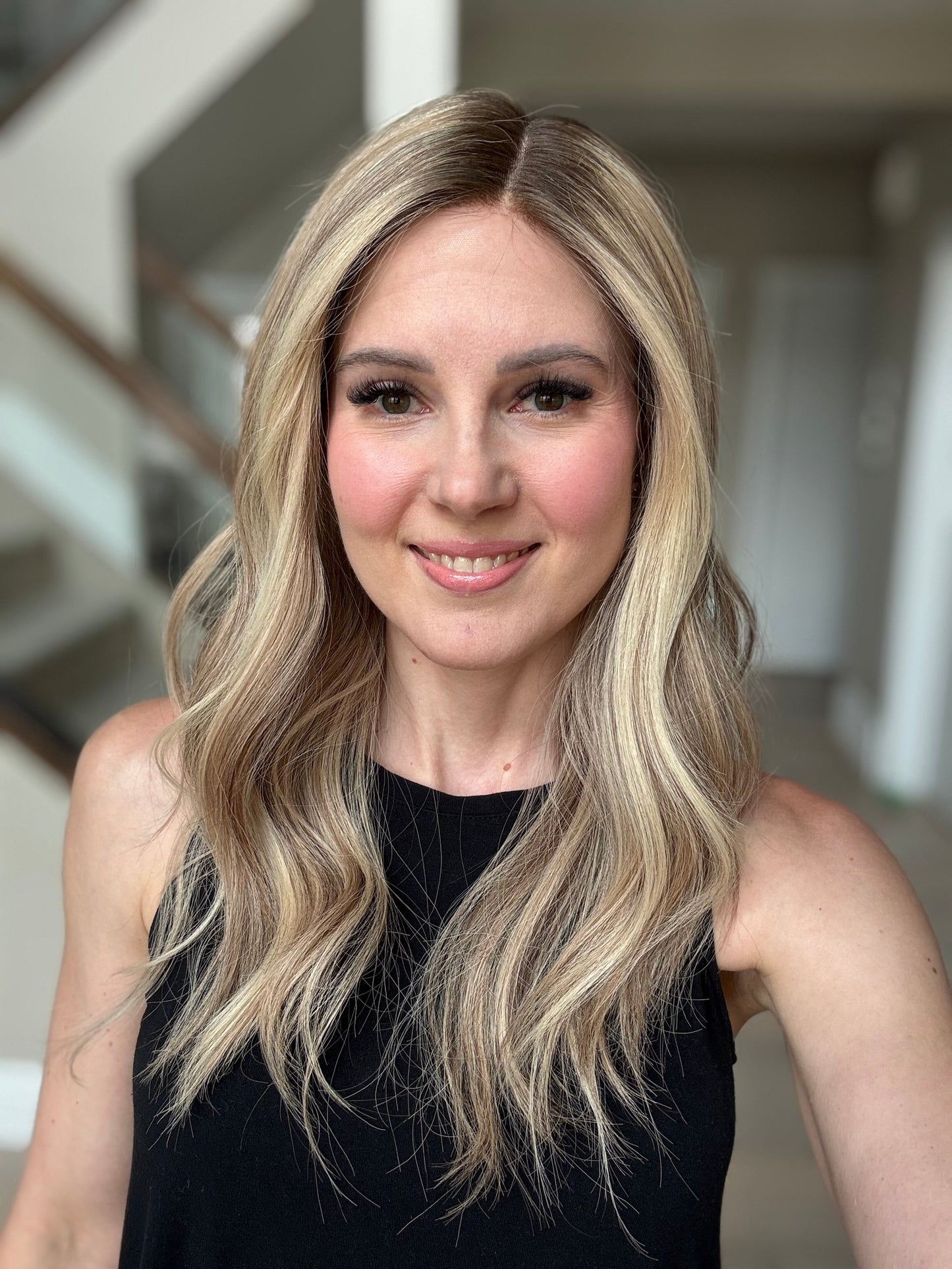 22" Olive Comfort Cap Lace Top Wig (S)