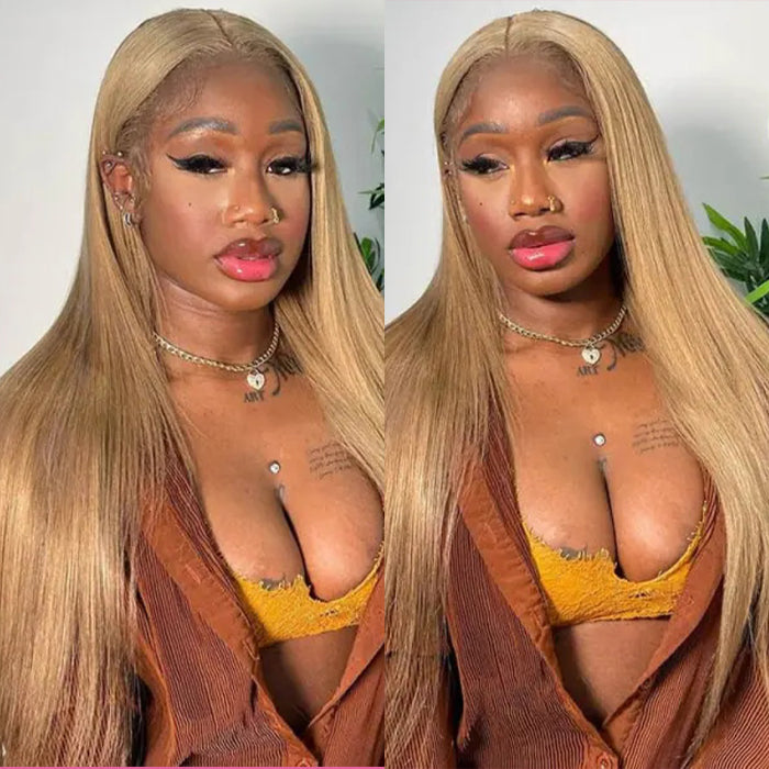 Burgundy 99J Color Wig Glueless 8*5 Pre Cut HD Lace Closure Wigs Ready & Go Wig