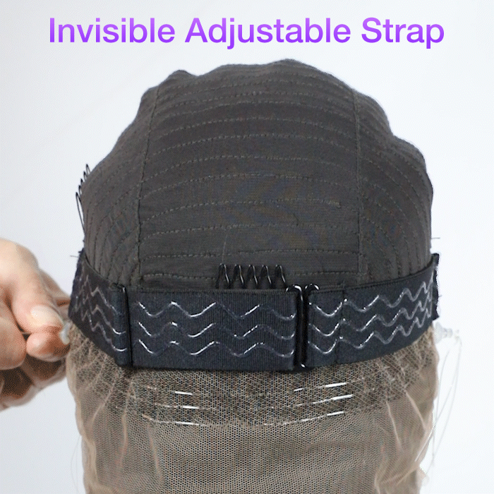 Body Wave Invisi-Pull String Snug Fit 360 HD Lace Frontal Glueless Wig With Pre Bleached Knots