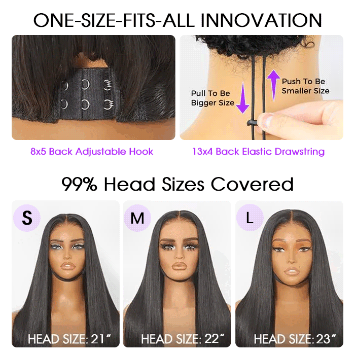Luxury Coily Deep Curly Glueless 8x5 Closure HD Lace Wigs Double Drawn Human Hair Wigs