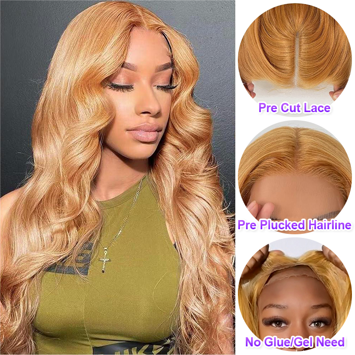 Burgundy 99J Color Wig Glueless 8*5 Pre Cut HD Lace Closure Wigs Ready & Go Wig