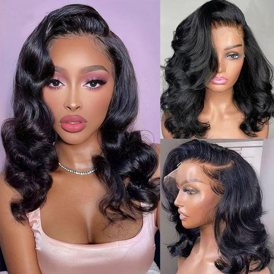 Glueless Pre-Cut 8×5 Lace Closure Wig Body Wave 13*4 HD Lace Front Human Hair Wigs Bleached Knots Beginner Friendly