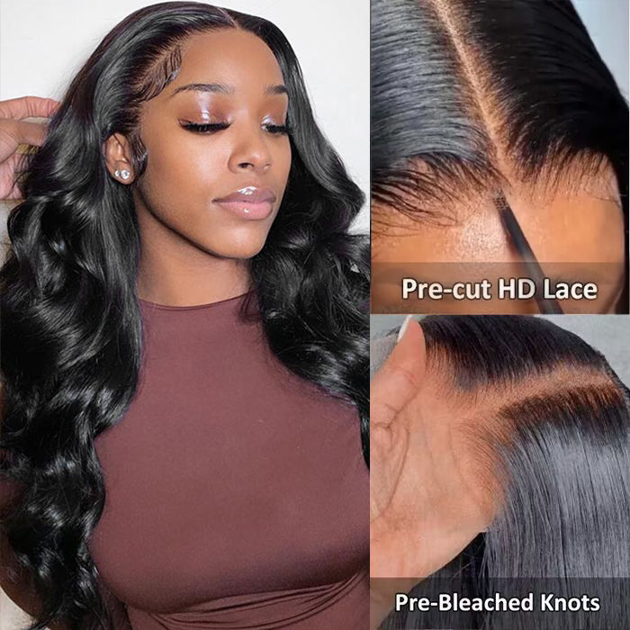2Wigs = $199 | Water Wave & Body Wave Glueless Pre Everything Put On & Go Wig Beginner Friendly