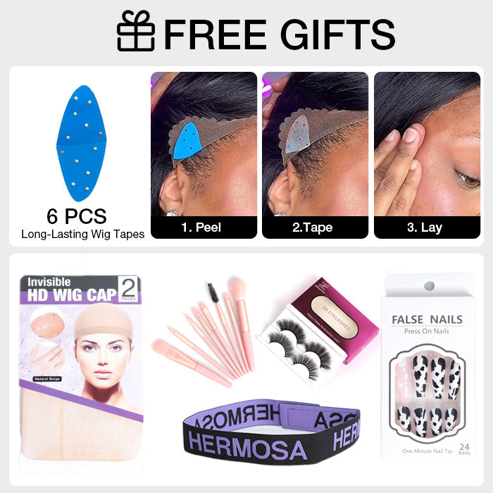 Drawstring Glueless Wig HD Lace Body Wave 13x6 Full Lace Frontal Wigs Friendly To All Heads