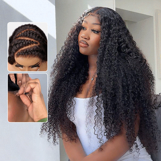 Curly Wig 13x6 Real Ear To Ear Lace Frontal Pre-All Wig Pre-Cut Lace Frontal Super Secure Wig