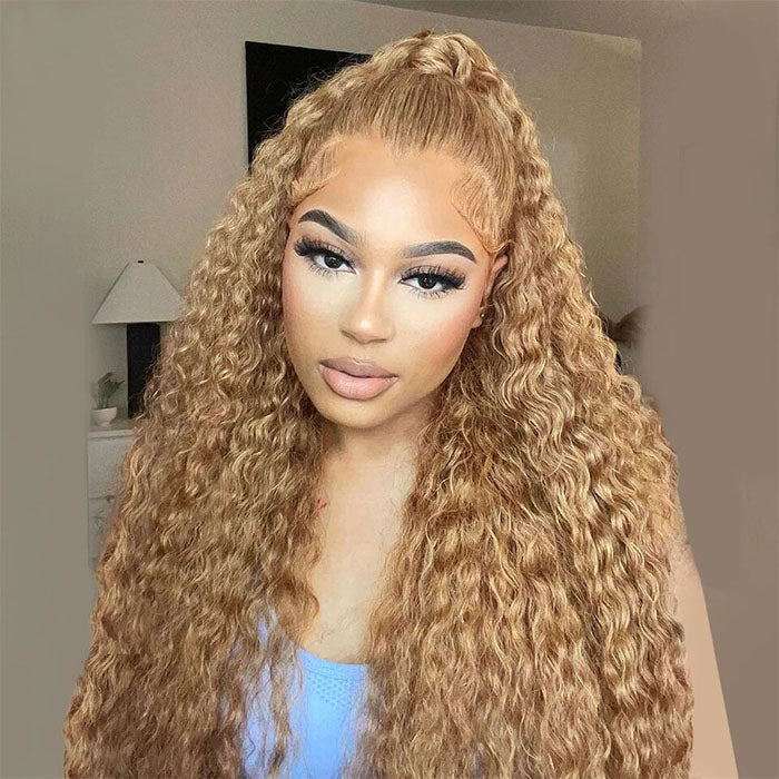 #27 Colored Lace Front Wigs For Women 13*4 HD Lace Straight & Body Wave Human Hair Wigs