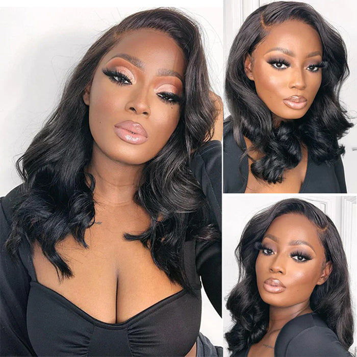 Body Wave BOB Wigs Bleached Knots Pre Cut 4*4 HD Lace 150% Full Density | VIP Special