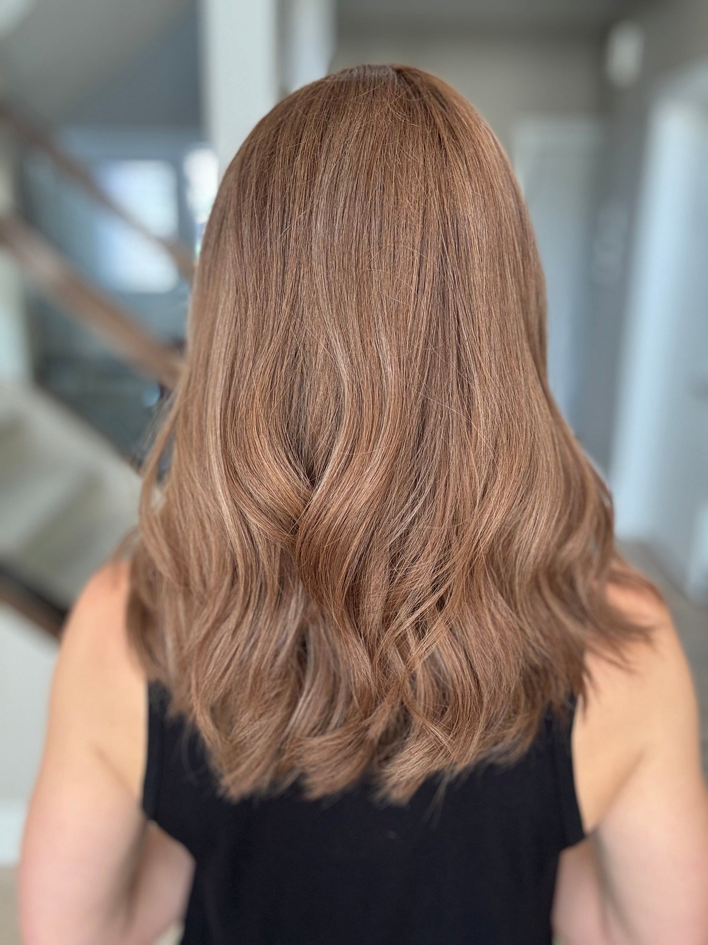 18" Christina LOB Comfort Cap Lace Top Wig (M)